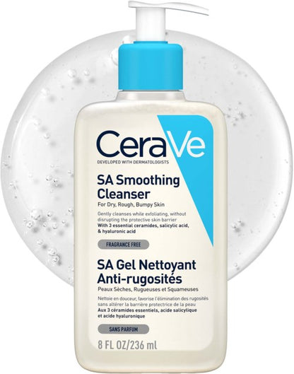 CeraVe SA Smoothing Cleanser 236 ml fra CeraVe – offisielt produktbilde 2