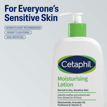 Cetaphil Moisturising Lotion 473 ml fra Cetaphil – offisielt produktbilde 2