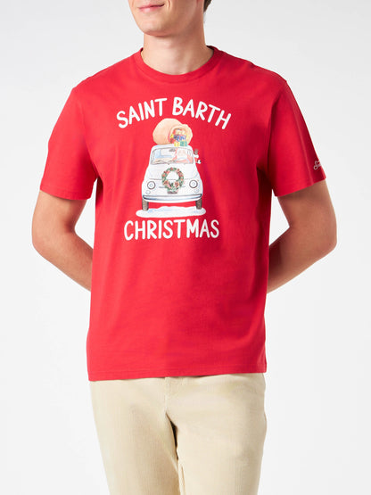 Arnott rød St. Barth Christmas t-skjorte – offisielt produktbilde 3