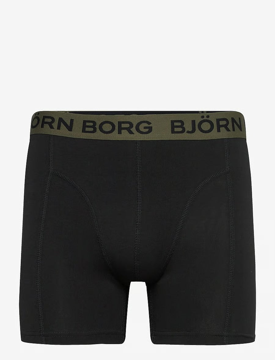 Björn Borg COTTON STRETCH BOXER 3p herreunderbukser, 3-pack
