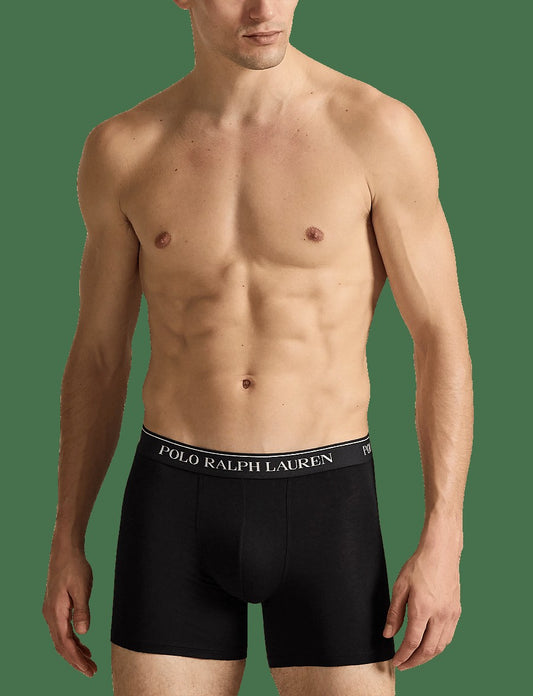 Polo Ralph Lauren Stretch Cotton Boxer Brief 3-Pack herreunderbukser, 3-pack