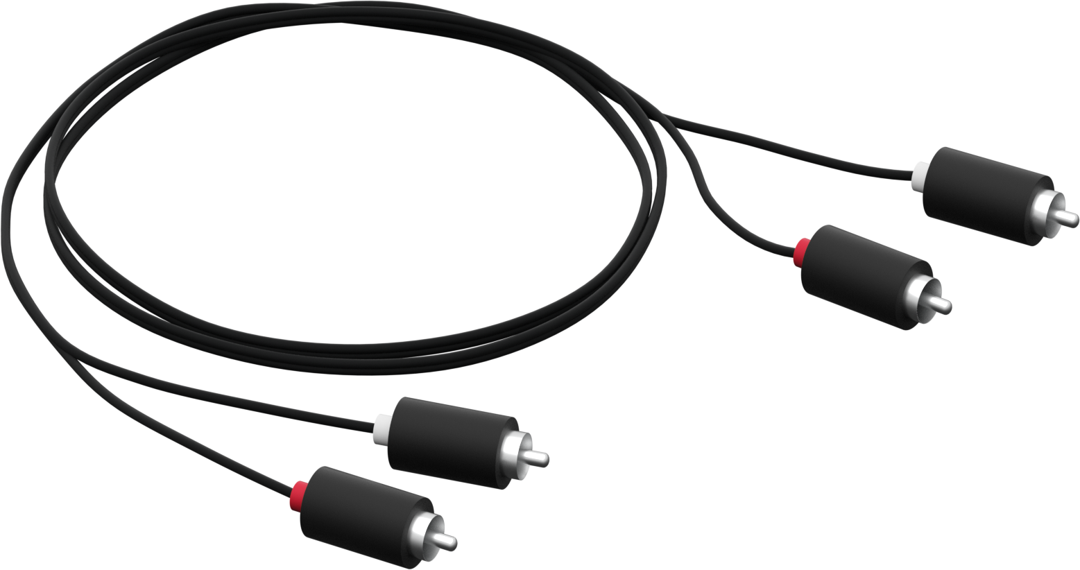 Sonos RCA-kabler i svart