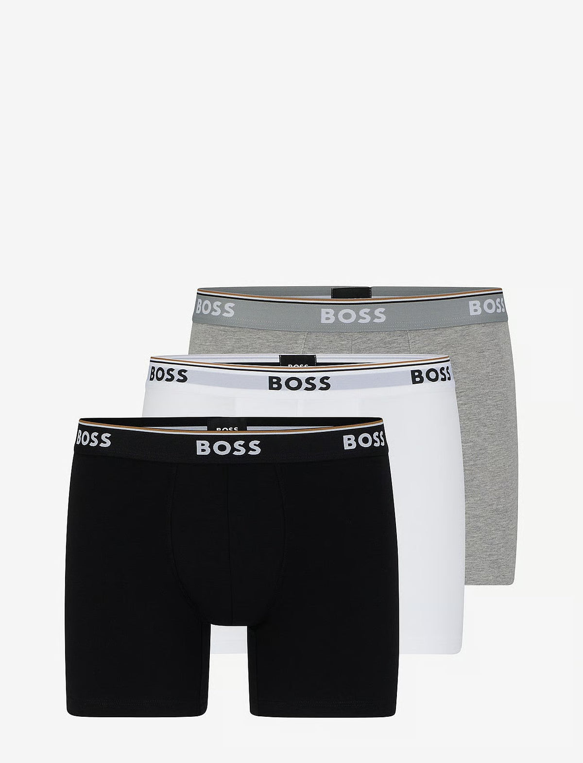 BOSS BoxerBr 3P Power herreunderbukser, 3-pack i ASSORTED PRE-PACK
