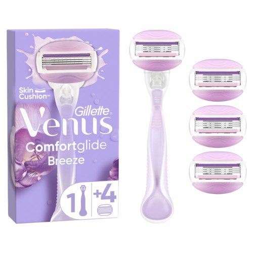 Gillette Venus ComfortGlide Breeze barberblader 4 stk – produktbilde 1