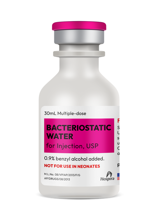 Peptagon Hospira Bacteriostatic Reconstitution Water – 30mL