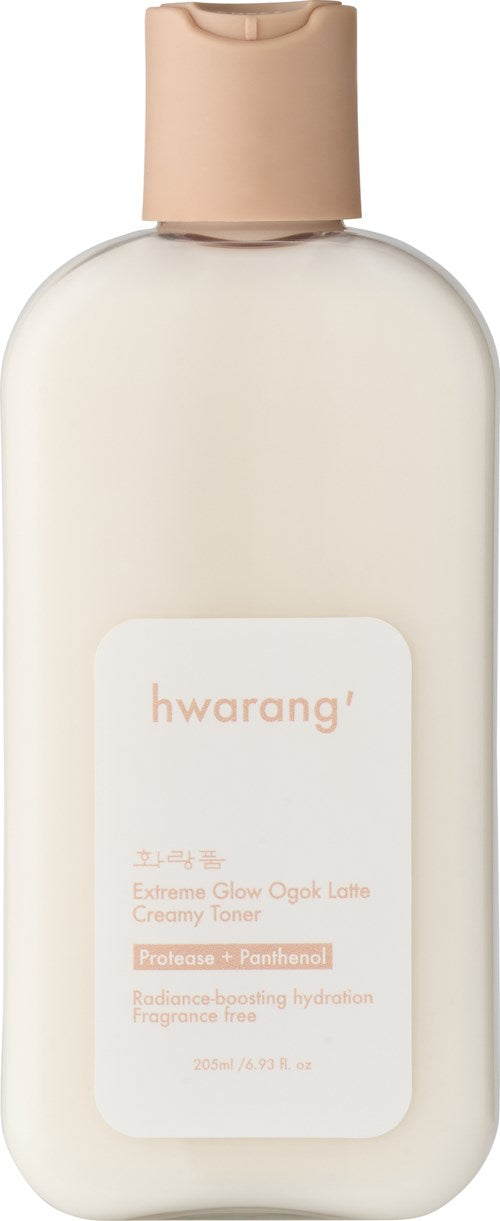 hwarang' Extreme Glow Ogok Latte Creamy Toner 205 ml fra hwarang' – offisielt produktbilde 1