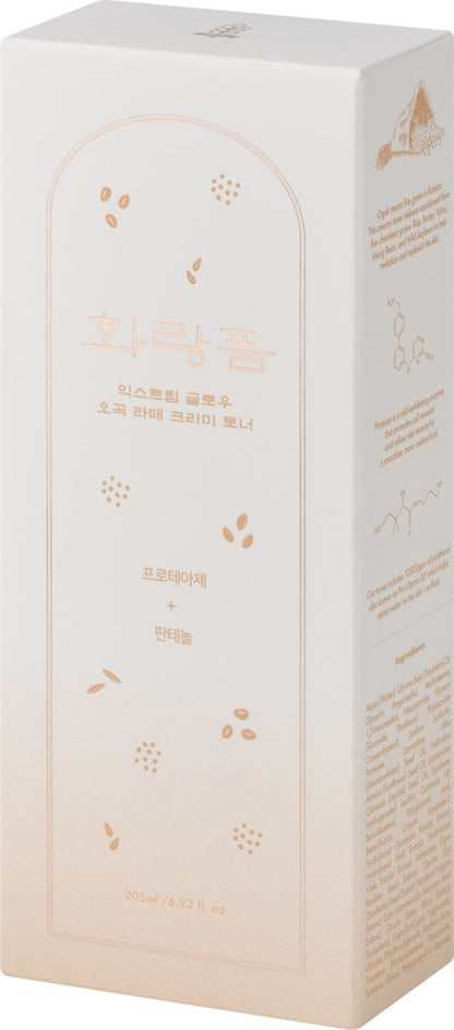 hwarang' Extreme Glow Ogok Latte Creamy Toner 205 ml fra hwarang' – offisielt produktbilde 2