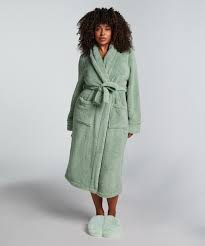 Fleece Morgenkåpe