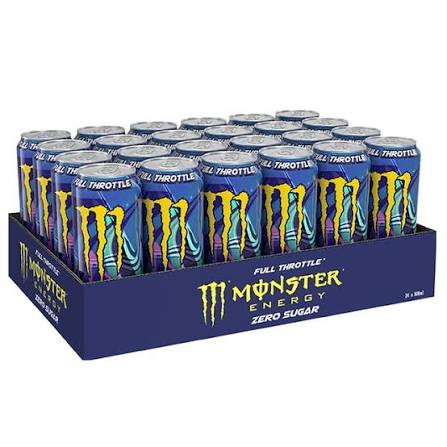 Monster Full Throttle Zero 24 x 500 ml