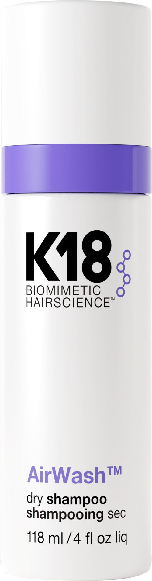 K18 AirWash Dry Shampoo 118 ml fra K18 – offisielt produktbilde 1