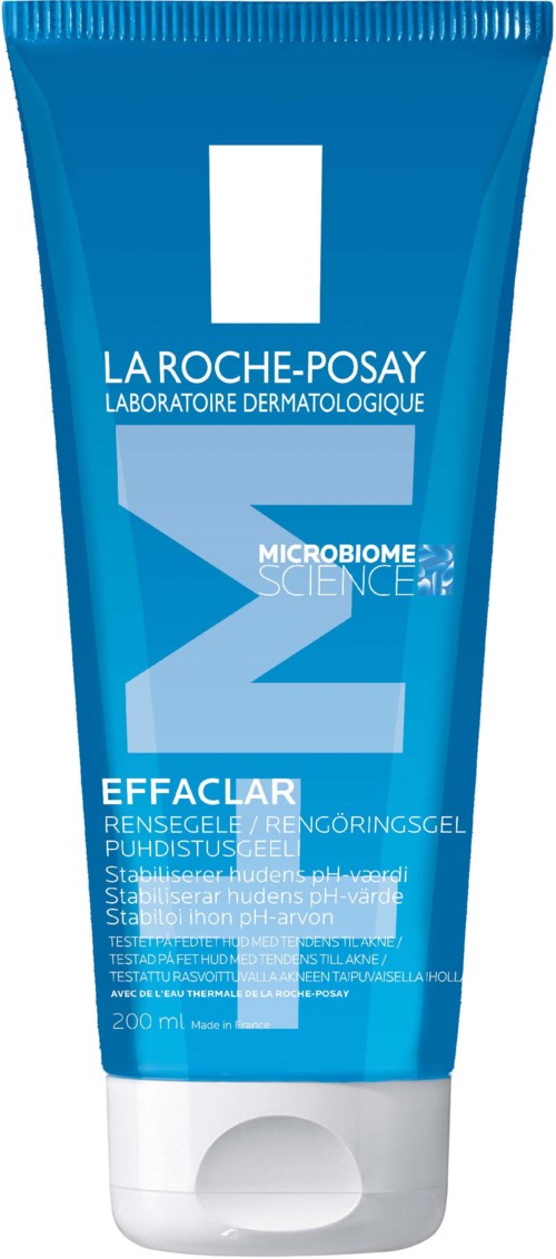La Roche-Posay Effaclar Cleansing Gel +M 200 ml fra La Roche-Posay – offisielt produktbilde 1