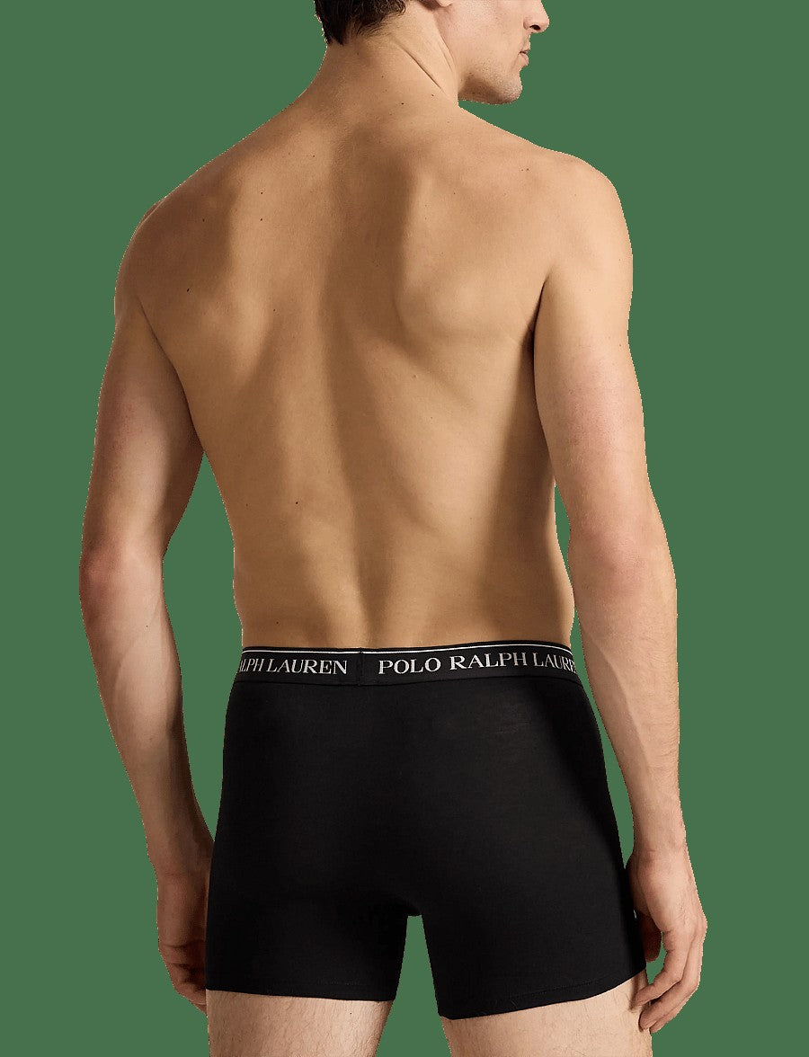 Polo Ralph Lauren Stretch Cotton Boxer Brief 3-Pack herreunderbukser, 3-pack