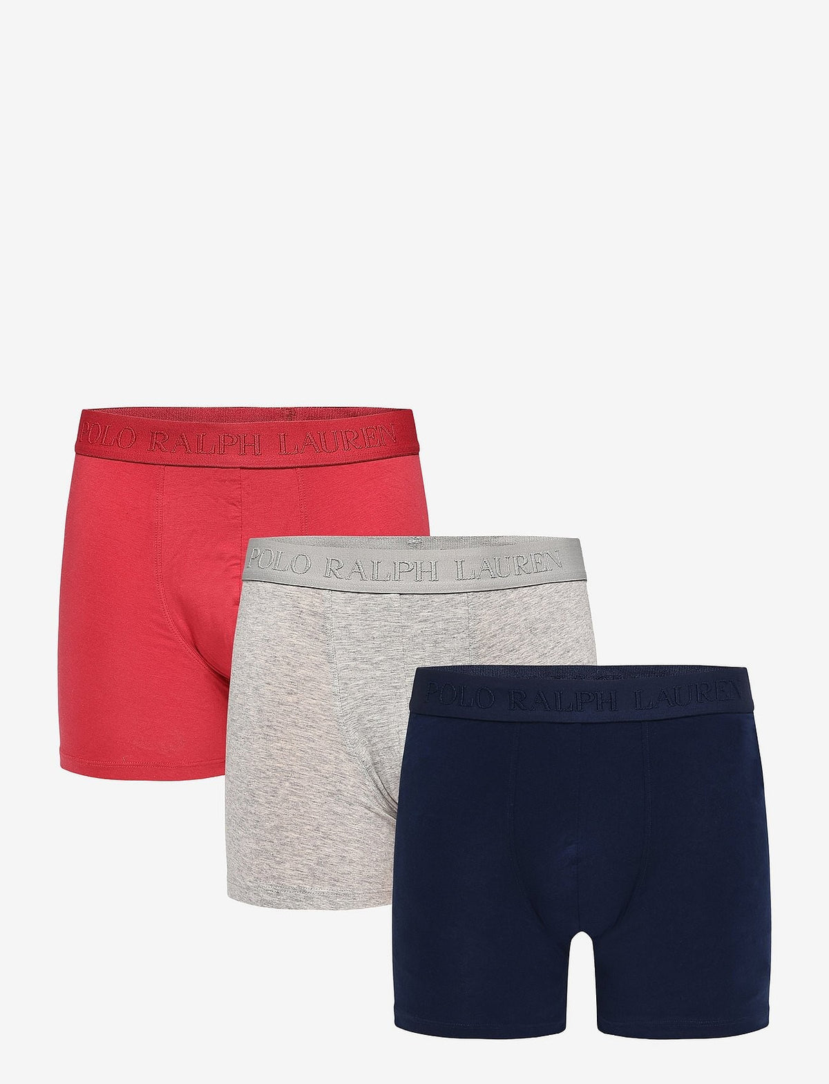 Polo Ralph Lauren Stretch Cotton Boxer Brief 3-Pack herreunderbukser, 3-pack i 3PK NP marineblå/CHILIP