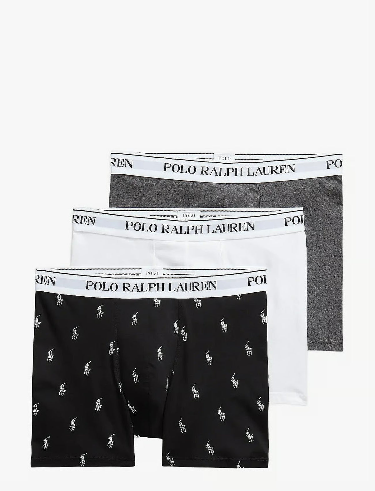 Polo Ralph Lauren BCI COTTON/ELASTANE-3PK-BXB herreunderbukser, 3-pack i 3PK svart AOPP/BR