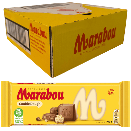 Marabou Cookie Dough 15 X 160 G 15 x 160.0 g storpakke