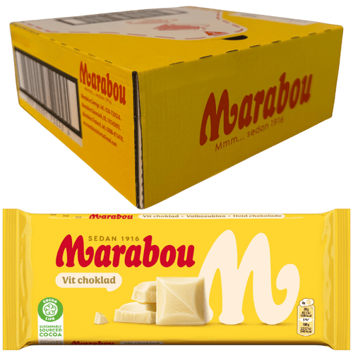 Marabou Hvit sjokolade 15 X 180 G 15 x 180.0 g storpakke