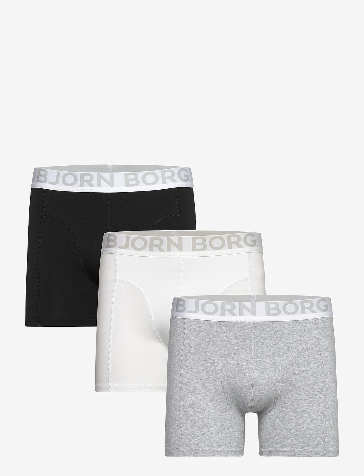 Björn Borg ORGANIC COTTON STRETCH BOXER 3p herreunderbukser, 3-pack i MULTIPACK 2