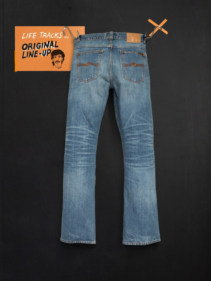 Nudie Jeans Regular Alf Bootcut Jean – Silver Tracks