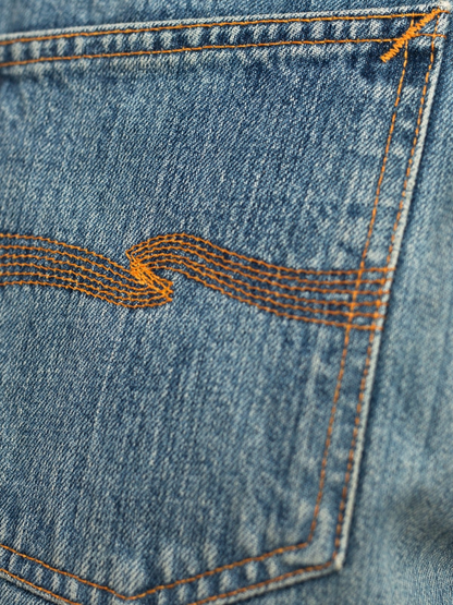 Nudie Jeans Regular Alf Bootcut Jean – Silver Tracks