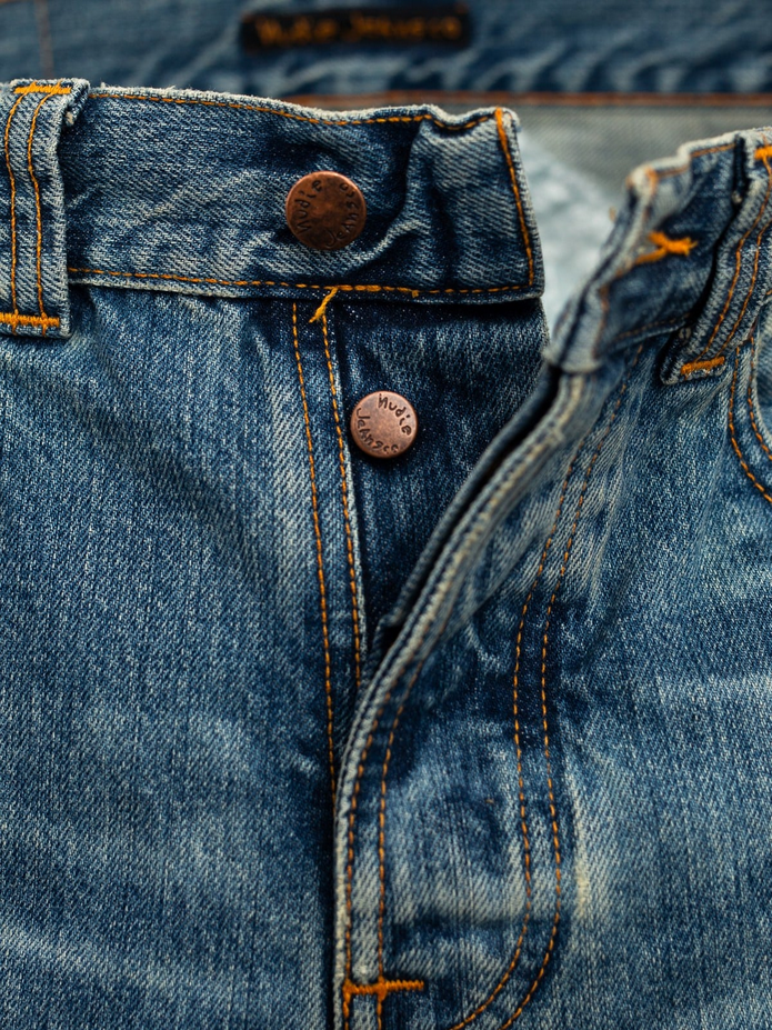 Nudie Jeans Regular Alf Bootcut Jean – Silver Tracks