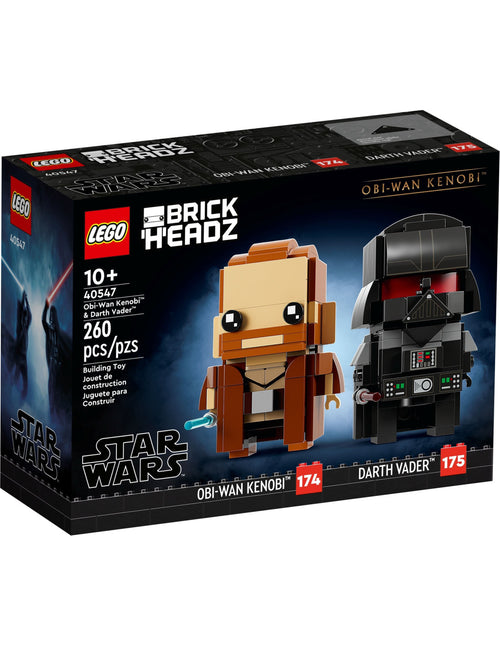 LEGO® Star Wars™ BrickHeadz Obi-Wan Kenobi & Darth Vader 40547