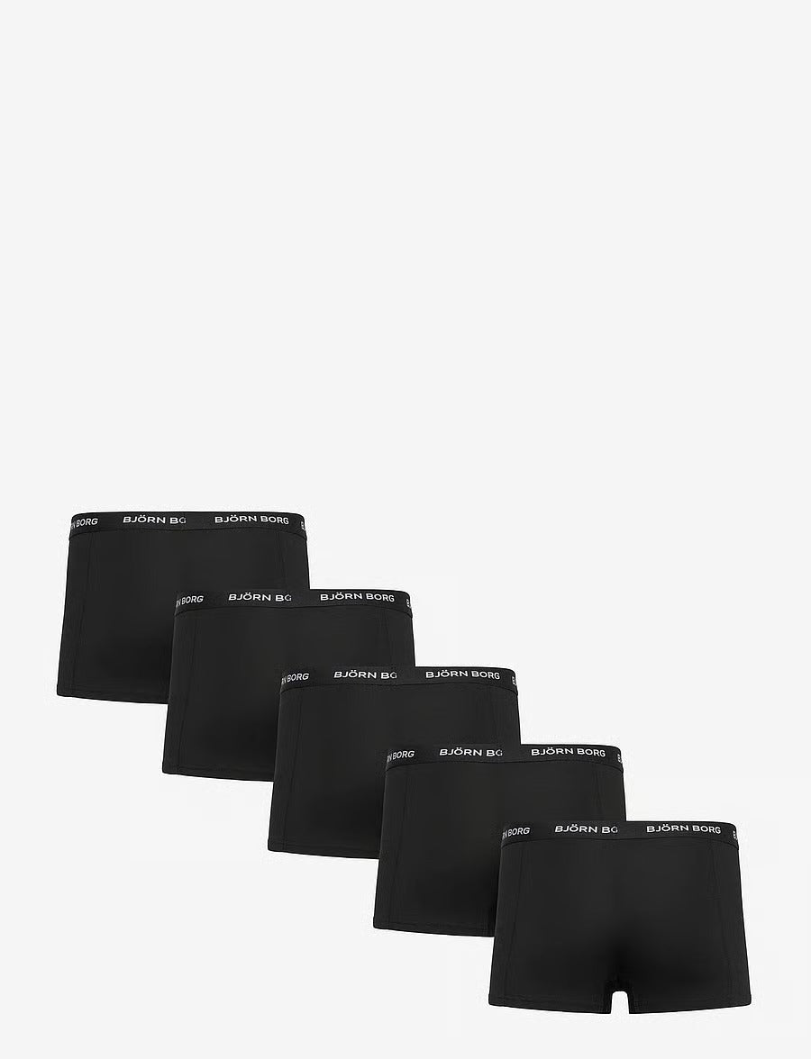 Björn Borg COTTON STRETCH TRUNK 5p herreunderbukser, 5-pack