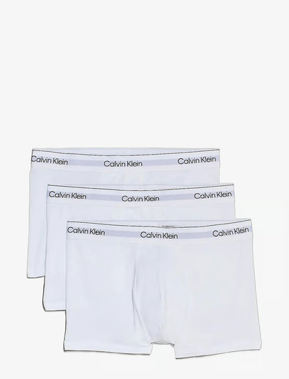 Calvin Klein TRUNK 3PK herreunderbukser, 3-PACK i hvit hvit hvit