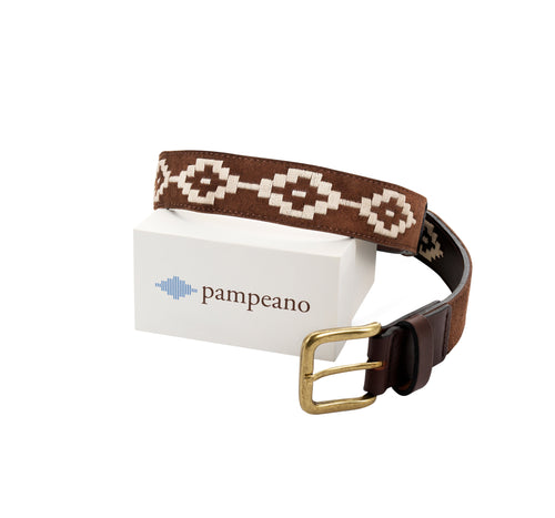 Pampeano belte – Confianza tan semsket i tan og krem