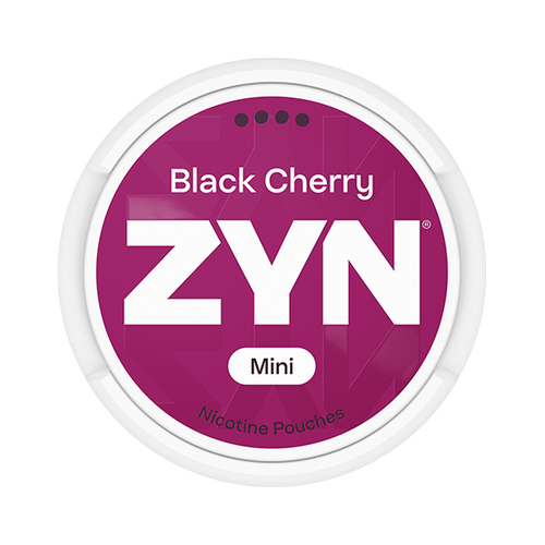 ZYN Black Cherry Mini 6mg, 5-pakke med nikotinposer