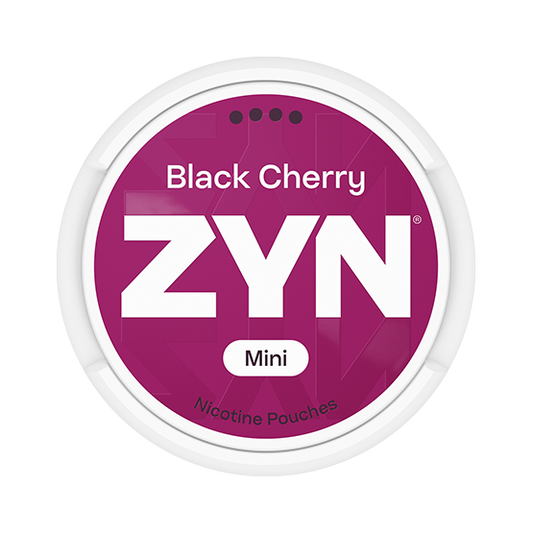 ZYN Black Cherry Mini 6mg, 5-pakke med nikotinposer