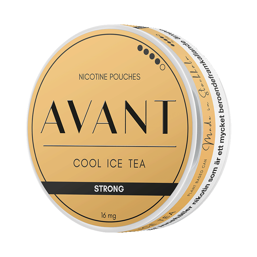 Avant Cool Ice Tea Strong 10,4mg, 5-pakke med nikotinposer