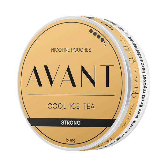 Avant Cool Ice Tea Strong 10,4mg, 5-pakke med nikotinposer