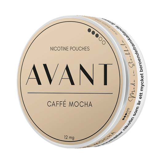 Avant Caffè Mocha 7,8mg, 5-pakke med nikotinposer