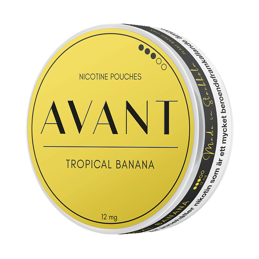 Avant Tropical Banana 7,8mg, 5-pakke med nikotinposer
