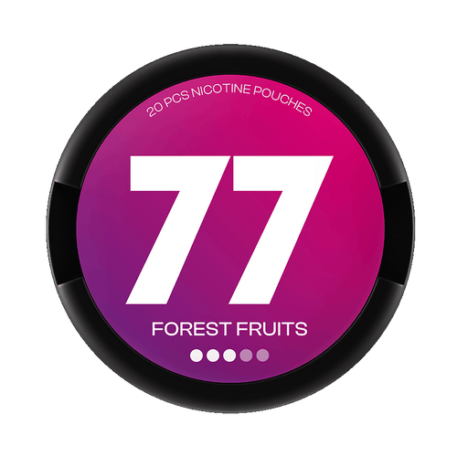 77 Forest Fruits 10,4mg, 5-pakke med nikotinposer