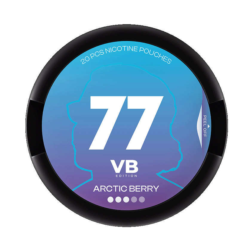 77 VB Edition Arctic Berry 10,4mg, 5-pakke med nikotinposer