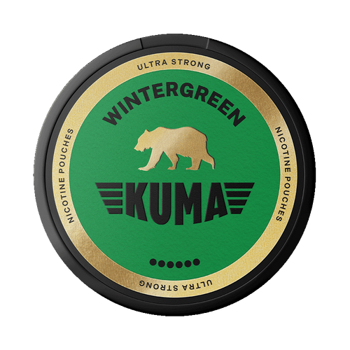 KUMA Wintergreen Ultra Strong 11mg, 5-pakke med nikotinposer