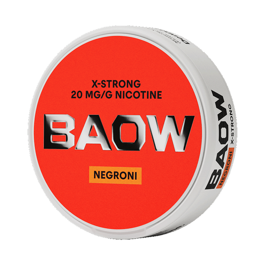 BAOW Negroni X-Strong 12mg, 5-pakke med nikotinposer