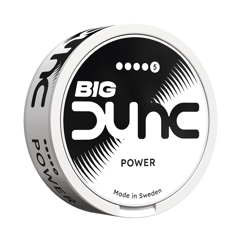 DUNC Big Power 16mg, 5-pakke med nikotinposer