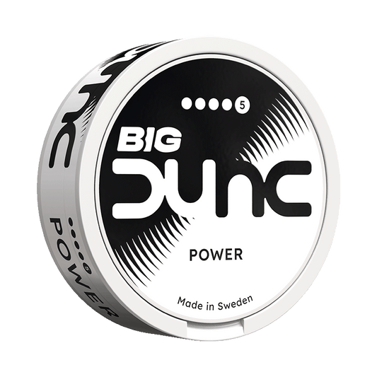 DUNC Big Power 16mg, 5-pakke med nikotinposer