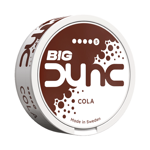 DUNC Big Cola 16mg, 5-pakke med nikotinposer