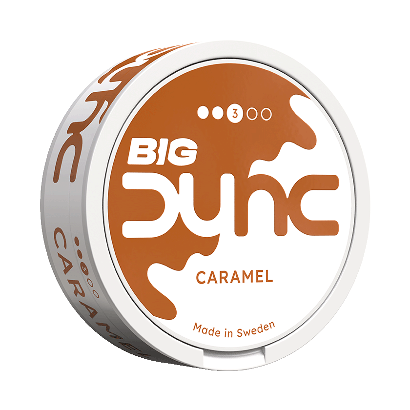 DUNC Big Caramel 12mg, 5-pakke med nikotinposer
