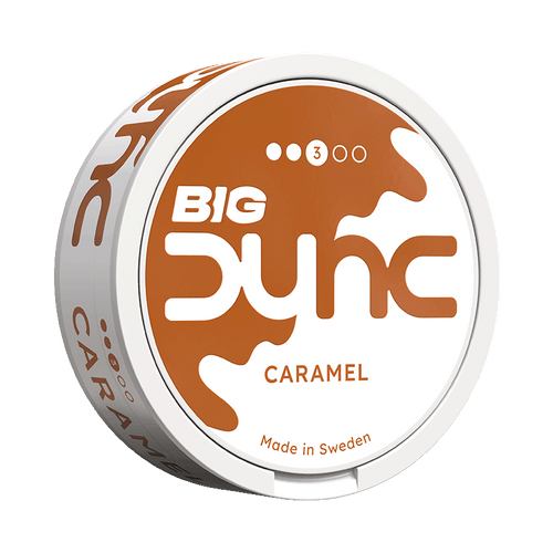 DUNC Big Caramel 12mg, 5-pakke med nikotinposer