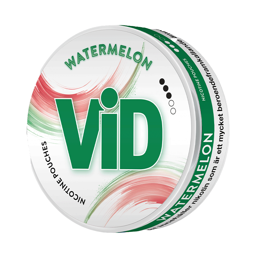 VID Watermelon 7,2mg, 5-pakke med nikotinposer