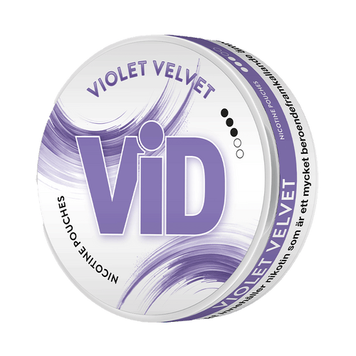 VID Violet Velvet 7,2mg, 5-pakke med nikotinposer
