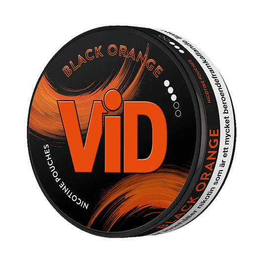 VID Black Orange 7,2mg, 5-pakke med nikotinposer