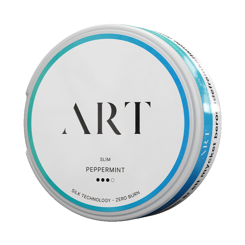 ART Peppermint 9mg, 5-pakke med nikotinposer