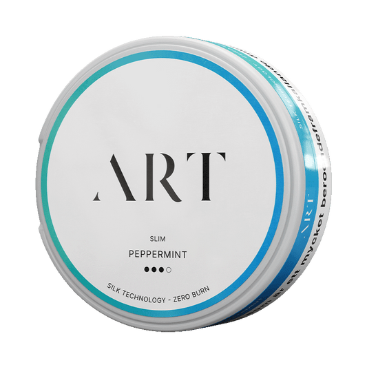 ART Peppermint 9mg, 5-pakke med nikotinposer