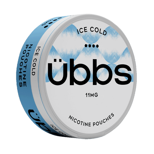 Übbs Ice Cold 11mg, 5-pakke med nikotinposer