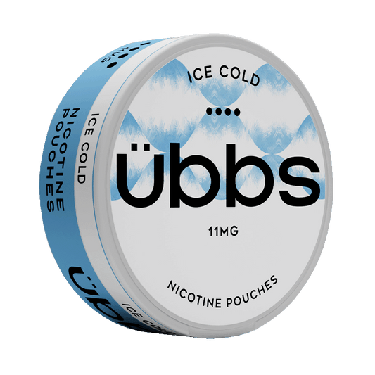 Übbs Ice Cold 11mg, 5-pakke med nikotinposer